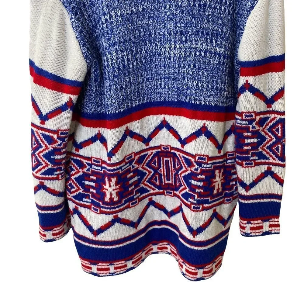 MinkPink Faux Fur Open Sweater Cardigan Sz S - Picture 7 of 9